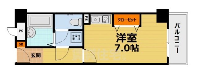 ミシガンハウス浜大津の間取り