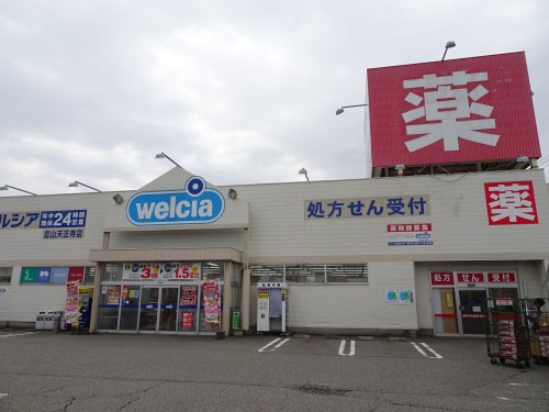 ドラックストア　ウエルシア富山天正寺店（ドラッグストア）まで411m