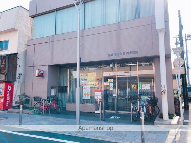 銀行　多摩信用金庫（銀行）まで445m