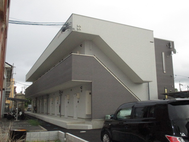 建物外観　平成３０年３月建築オール電化アパート！