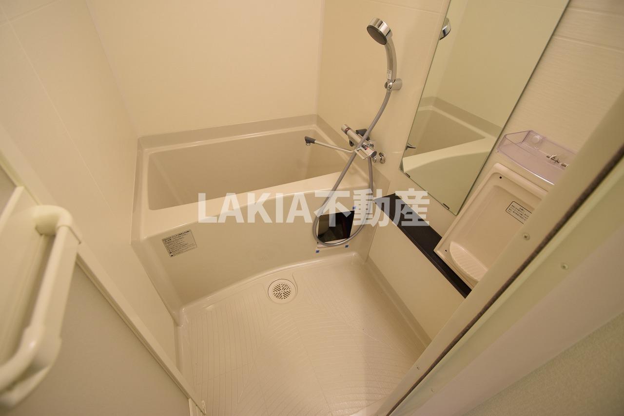 バス・シャワールーム　シャワーの水圧も安心ですよ。