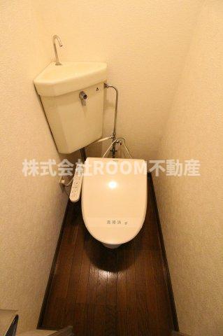 トイレ　ゆったりとした空間のトイレです