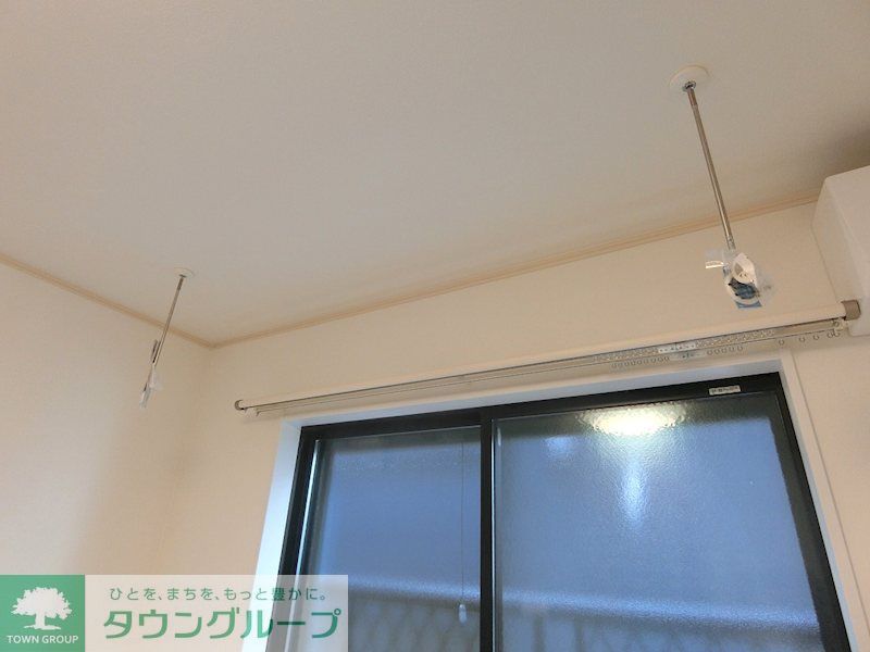 その他部屋・スペース　便利な室内物干し