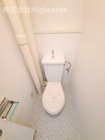 トイレ　ゆったりとした空間のトイレです