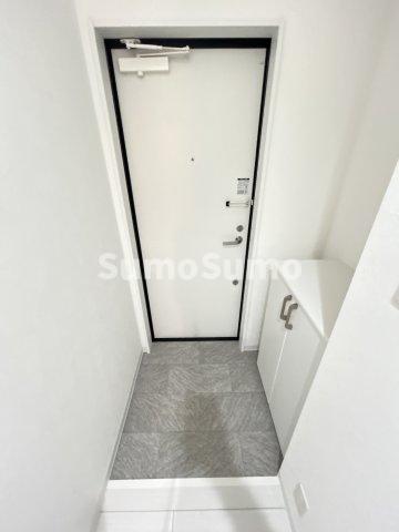 玄関　収納もある玄関です