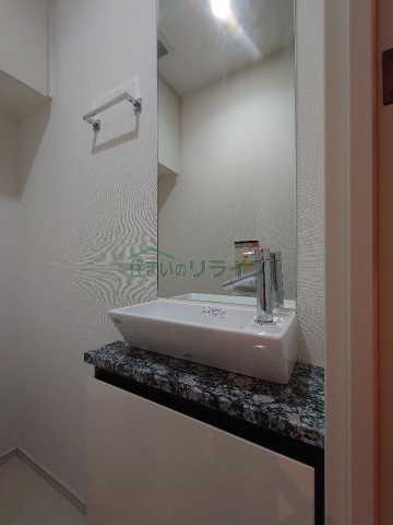 洗面設備　パークハビオ東中野