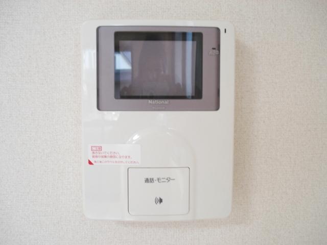 セキュリティ　カメラ付インターホン（イメージ）