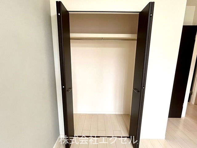 収納　収納完備でお部屋を広くお使いいただけます。