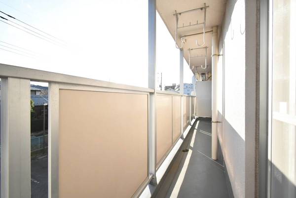 バルコニー　ビレッジハウスの同一物件・同一タイプの間取りの写真です