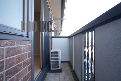 バルコニー　写真は反転のお部屋です