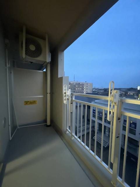 バルコニー　落ち着いた時間を過ごせるバルコニーです