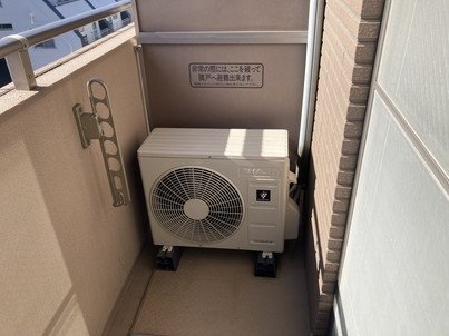 バルコニー　バルコニー付きです