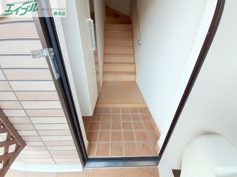 玄関　同型別部屋参考写真です