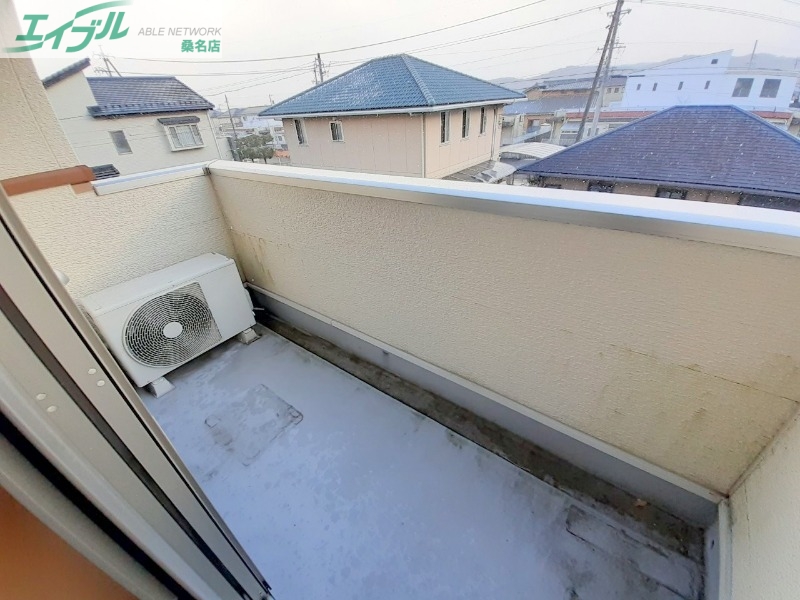 バルコニー　同型別部屋参考写真です