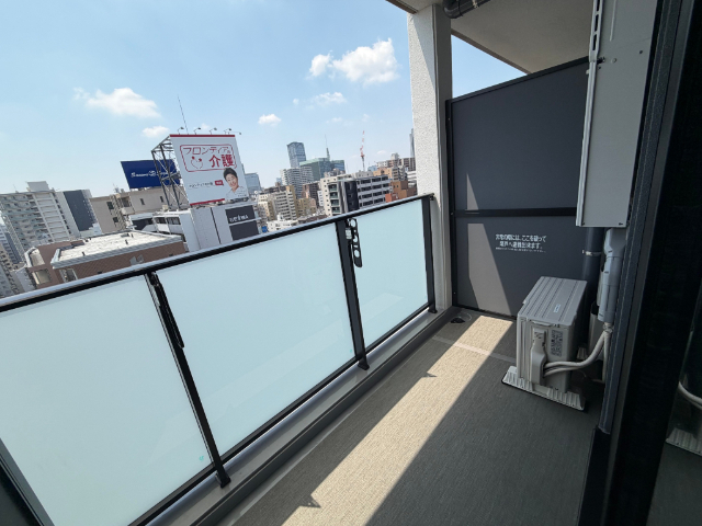 バルコニー　１４０４号室の写真です。