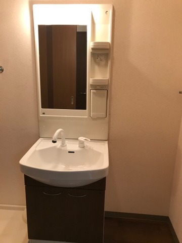 洗面設備　※同タイプの部屋写真です
