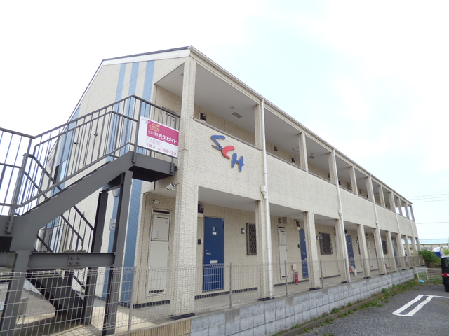 建物外観　防犯カメラ設置されてます♪