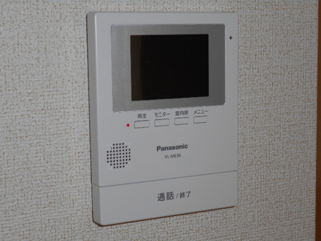 セキュリティ　カラーＴＶモニター付インターホン完備