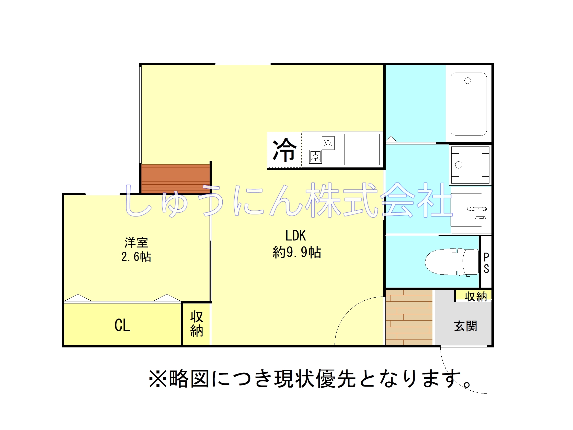ラシックランテ白木原Garden Terraceの間取り写真