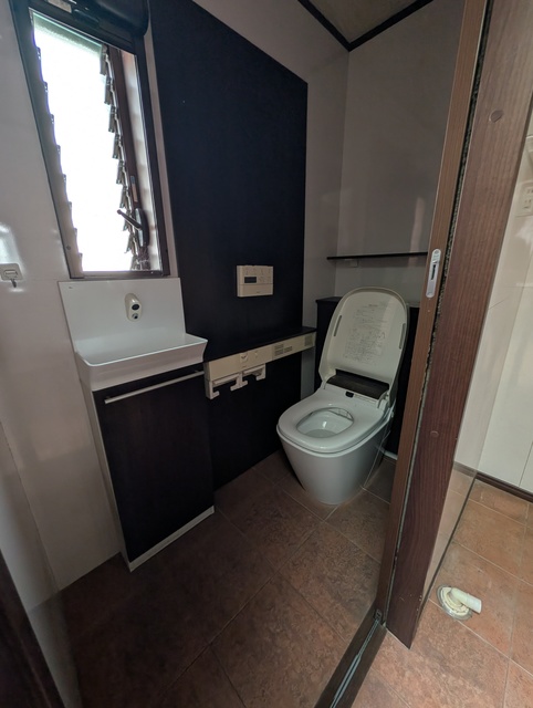 ヒルトップハウスのトイレ写真
