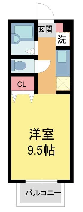 パセオ西芦屋の間取り写真