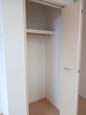 収納　たっぷりとした収納スペースです