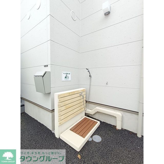 エントランス　ペット足洗い場