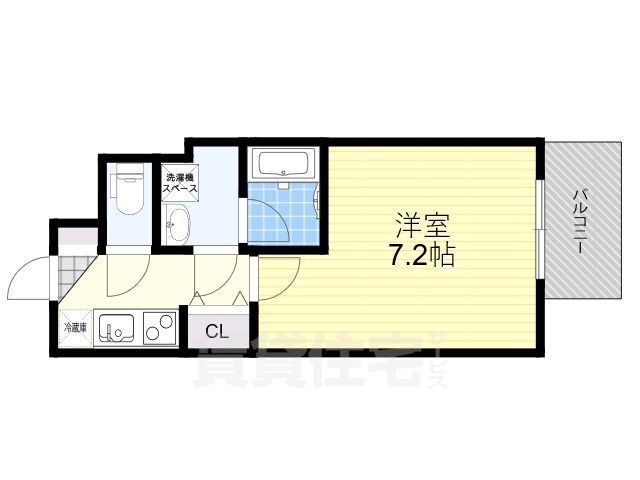 BROAD 新うめきたRESIDENCEの間取り写真