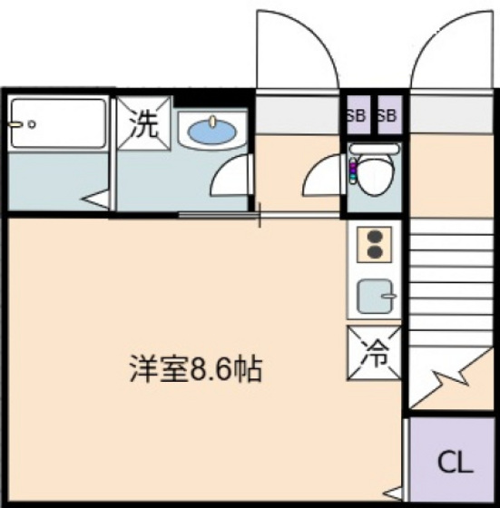 津島東2丁目新築アパートの間取り写真