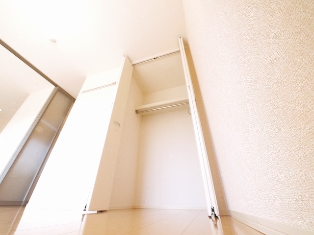 収納　大きなスペースがあり、収納には困りません