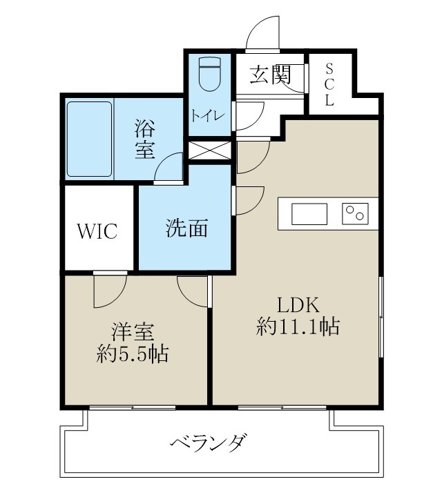 オクト川端町の間取り写真