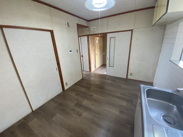 桜井市金屋戸建の居間写真