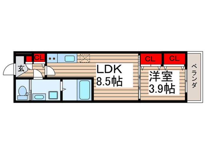 robot home 五香の間取り写真