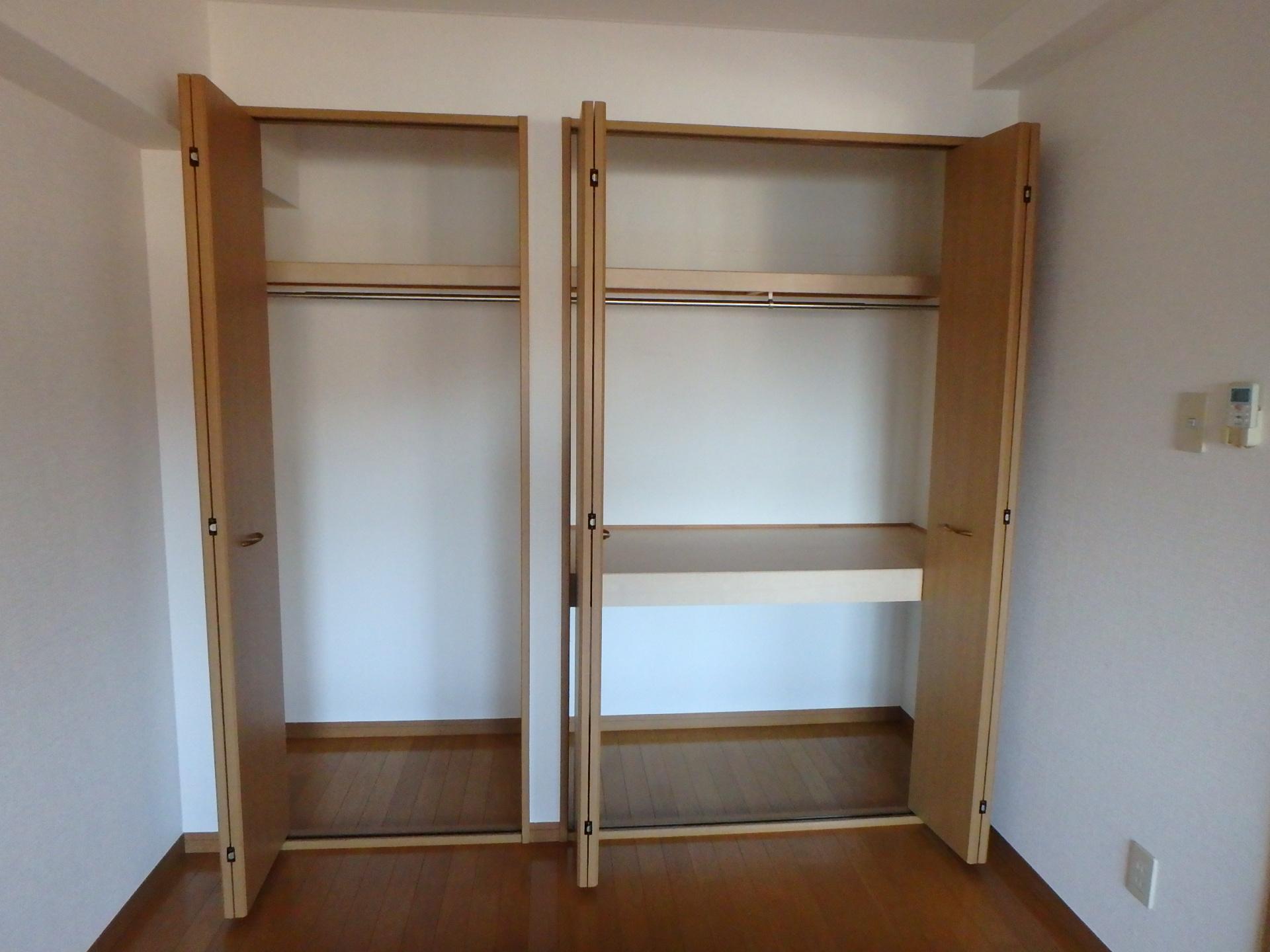収納　使い分けの出来る収納です(別部屋参考写真)