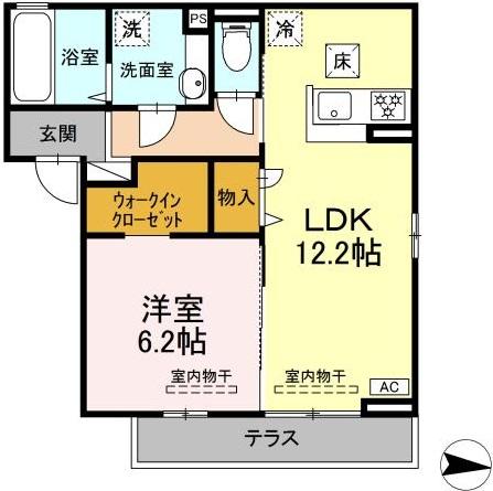 1LDK Apartment in Nagano, Nagano — photo 2 of 3