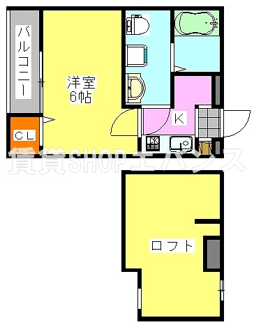 アレーゼ本大久保の間取り写真