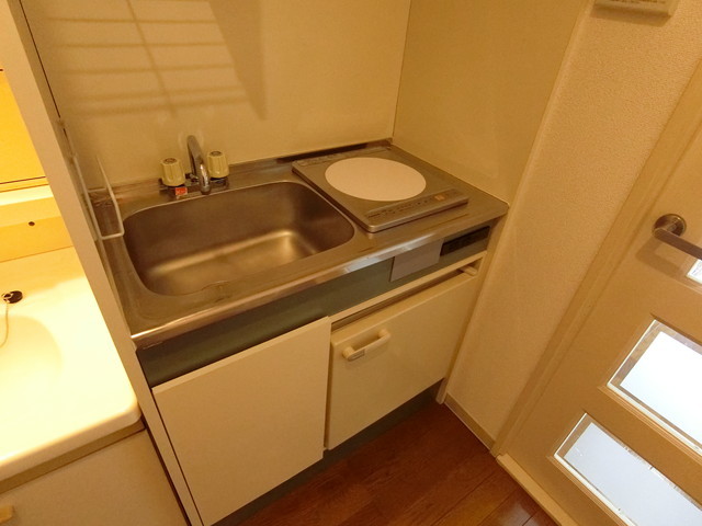 アークコート宮の前のキッチン写真