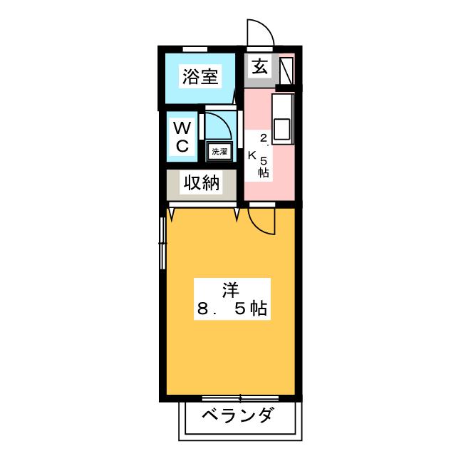 エスポワールの間取り写真