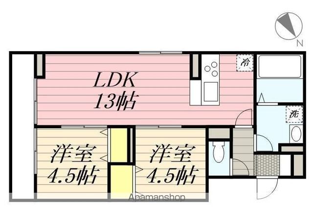 グランデュール新検見川の間取り写真