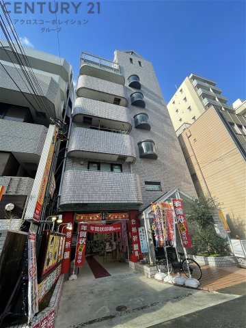 建物外観　エレベーター付きで重たい荷物があっても便利！