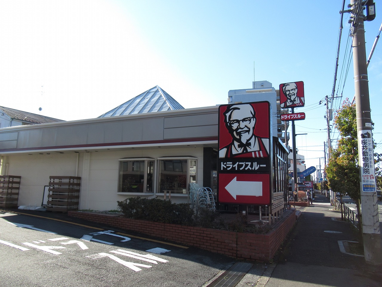 飲食店　ケンタッキー・フライドチキン　保谷店（飲食店）まで450m
