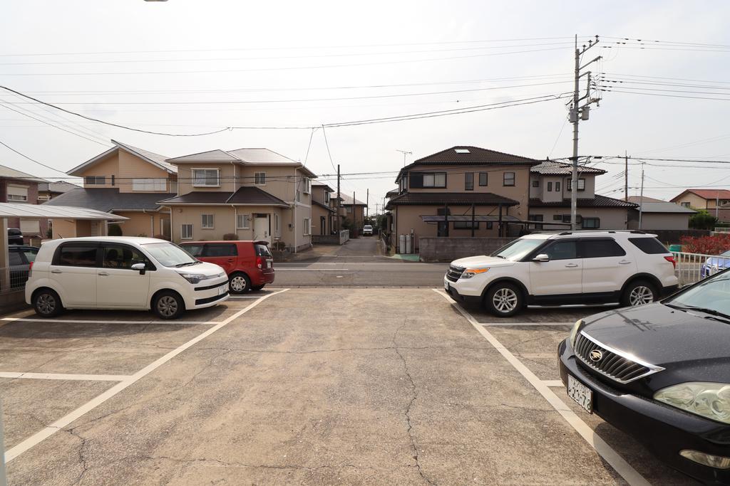 【ミゾグチコーポの駐車場】