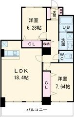 安城市相生町のマンションの間取り