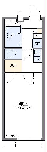 レオパレス感謝の間取り