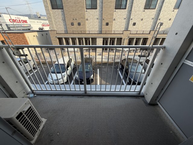 バルコニー　別号室の写真です。