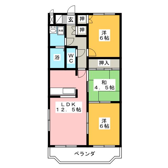 ファミールヴィレッジの間取り