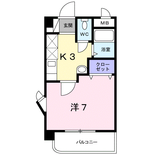 シーポート花時計の間取り