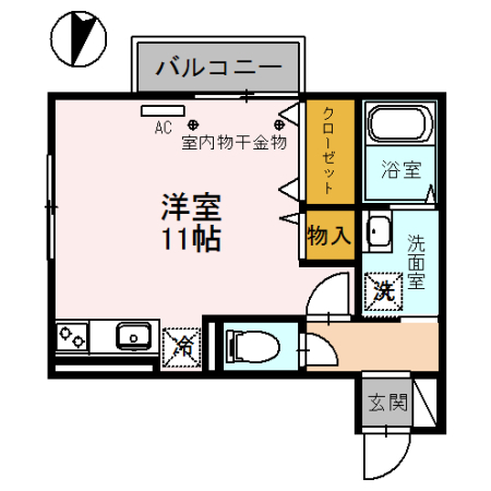 ｃｏｐａｉｎ・ｃｏｕｒｔ（コパンコート）の間取り