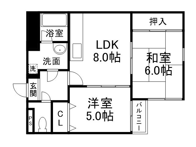 カストルム本丸の間取り