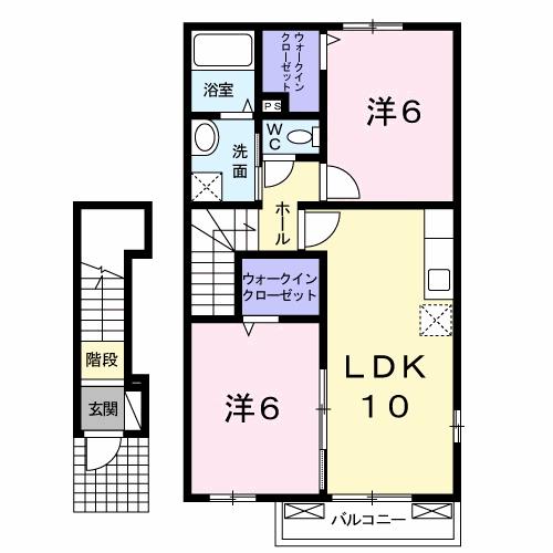 プラシードの間取り